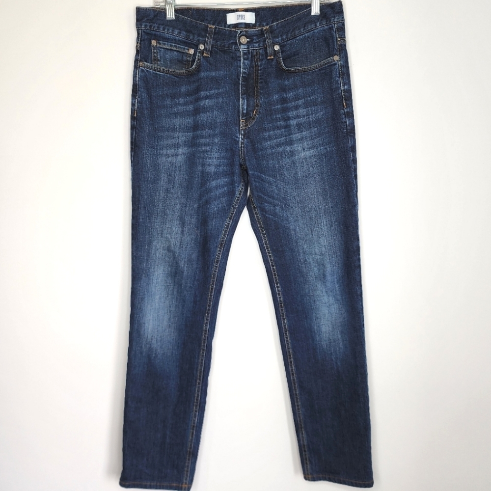 Spoke Slim Straight Men’s Dark Blue Jeans